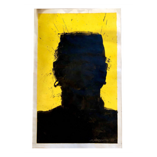 Shadow Portrait by Richard Hambleton, 1999 – Works on Paper artwork