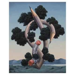 Wisdom Tree I by Zhou Song, 2025 – Painting artwork