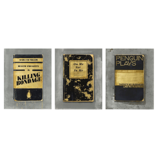 Health and Safety, Theres No Business, On me Not in Me by Harland Miller, 2015 – Prints artwork