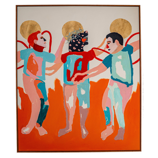 Crocifissione di Gesù e i due ladroni by Alessandro Florio, 2024 – Painting artwork