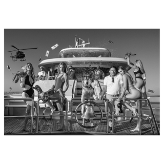 Get The Fxxx Off My Boat II by David Yarrow, 2021 – Photography artwork