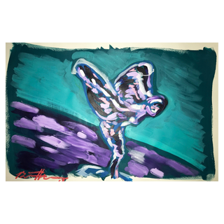 Spirit of Ecstasy Purple by Bradley Theodore, 2017 – Works on Paper artwork