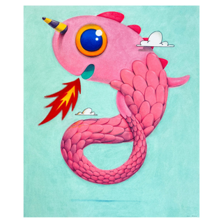 Big Dragon by Oscar Llorens, 2023 – Works on Paper artwork