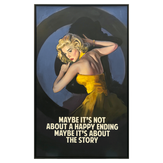 Maybe It's Not About A Happy Ending by The Connor Brothers, 2021 – Painting artwork