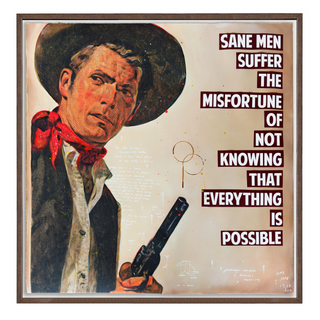 Lazy Drunken Hillbilly by The Connor Brothers, 2025 – Painting artwork