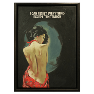 I Can Resist Everything Except Temptation by The Connor Brothers, 2020 – Painting artwork