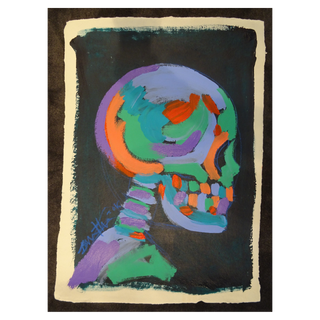 Side Skull 1 by Bradley Theodore, 2016 – Works on Paper artwork