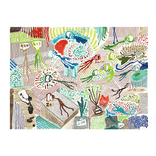 Spilt Ink by David Hockney, 2019 – Prints artwork