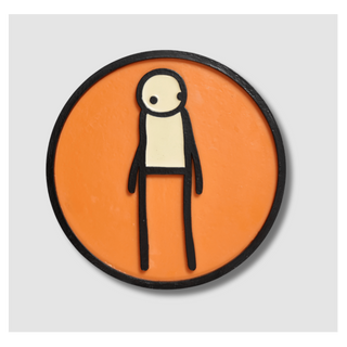 Plaque (Orange) by Stik, 2011 – Sculpture & Objects artwork