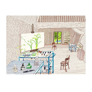 In The Studio by David Hockney, 2019 – Prints artwork