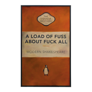 A Load Of Fuss About Fuck All Orange by The Connor Brothers, 2019 – Painting artwork