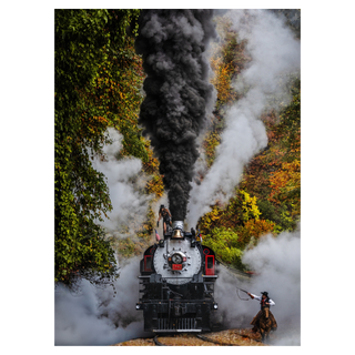 The Fall (Colour) by David Yarrow, 2025 – Photography artwork