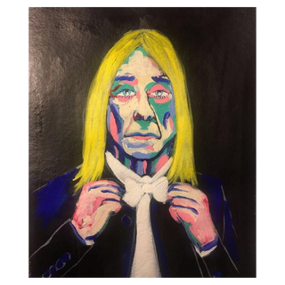 Iggy Pop Commission by Bradley Theodore, 2016 – Works on Paper artwork