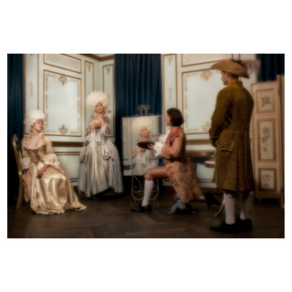 A Portrait of her Highness in the Grand Ballroom by Tyler Shields, 2015 – Photography artwork