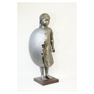 Shield (Graphite) by Schoony, 2020 – Sculpture & Objects artwork