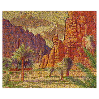 The Silent Valley by Touils, 2025 – Painting artwork
