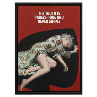 The Truth Is Rarely Pure And Never Simple by The Connor Brothers, 2017 – Painting artwork