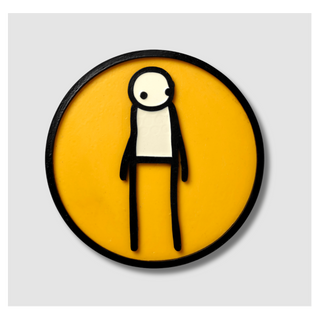 Plaque (Yellow) by Stik, 2011 – Sculpture & Objects artwork
