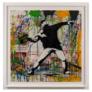 Banksy Thrower by Mr Brainwash, 2015 – Prints artwork