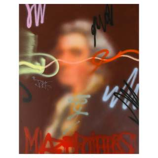 The Gentleman with Tags by Miaz Brothers, 2020 – Painting artwork