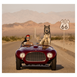Ferrari II (Colour) by David Yarrow, 2023 – Photography artwork