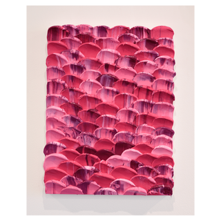 Strawberry Jubilee Koi Fish by Brent Estabrook, 2023 – Painting artwork
