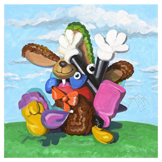 Mashed Up by Brent Estabrook, 2024 – Painting artwork
