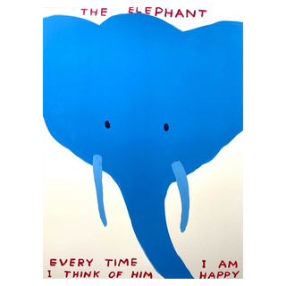 Every Time I Think of Him I Am Happy by David Shrigley, 2023 – Prints artwork