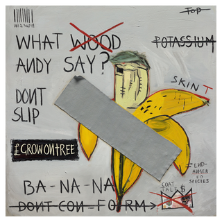 Banana by Ross Muir, 2023 – Painting artwork