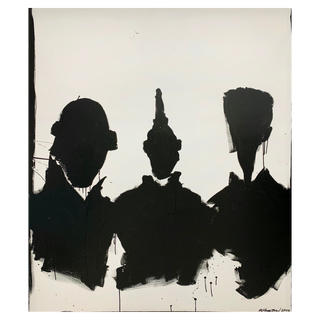 Three Figures by Richard Hambleton, 2000 – Painting artwork