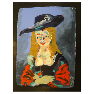 Classics Marie Black Hat by Bradley Theodore, 2016 – Works on Paper artwork