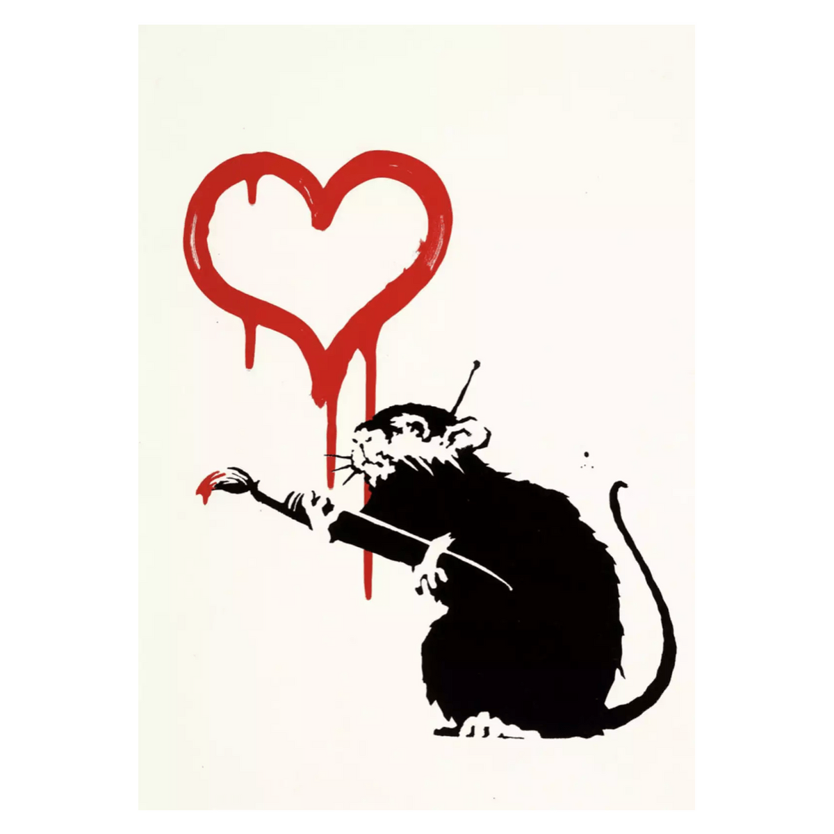 Love Rat by Banksy (2004) | Contemporary Print – Maddox Gallery
