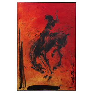 Horse & Rider - Red by Richard Hambleton, 2018 – Photography artwork