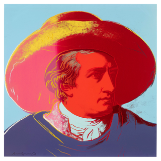 Goethe by Andy Warhol, 1982 – Photography artwork