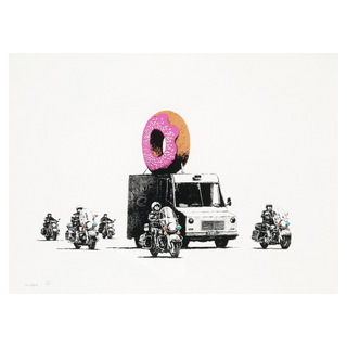 Donuts (Strawberry) (Signed) by Banksy, 2009 – Prints artwork