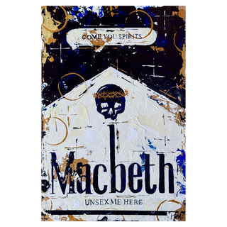Lady Macbeth in Blue by Charlotte Rose, 2026 – Painting artwork