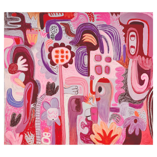 It Was Beautiful, But Too Much, by Fanny Brodar, 2025 – Painting artwork