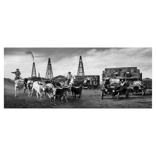 Cattle and Oil by David Yarrow, 2025 – Photography artwork