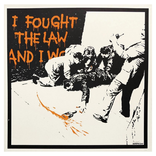 I Fought the Law by Banksy, 2004 – Prints artwork