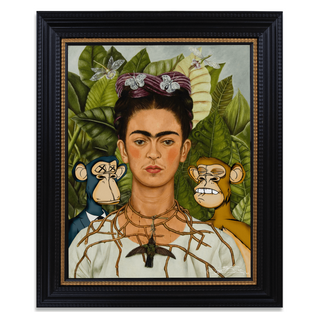 Frida With Bored Apes by The Connor Brothers, 2022 – Prints artwork