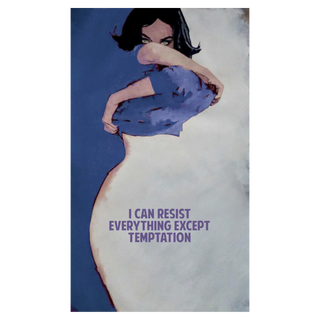 I Can Resist Everything Except Temptation by The Connor Brothers, 2017 – Prints artwork