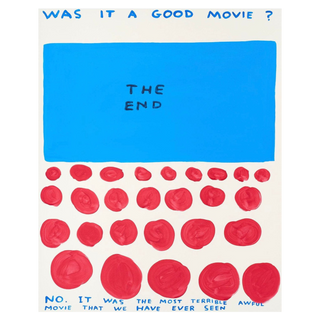 Was It A Good Movie? by David Shrigley, 2022 – Works on Paper artwork