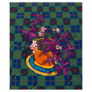 Purple in the Pot by Cooper, 2024 – Painting artwork