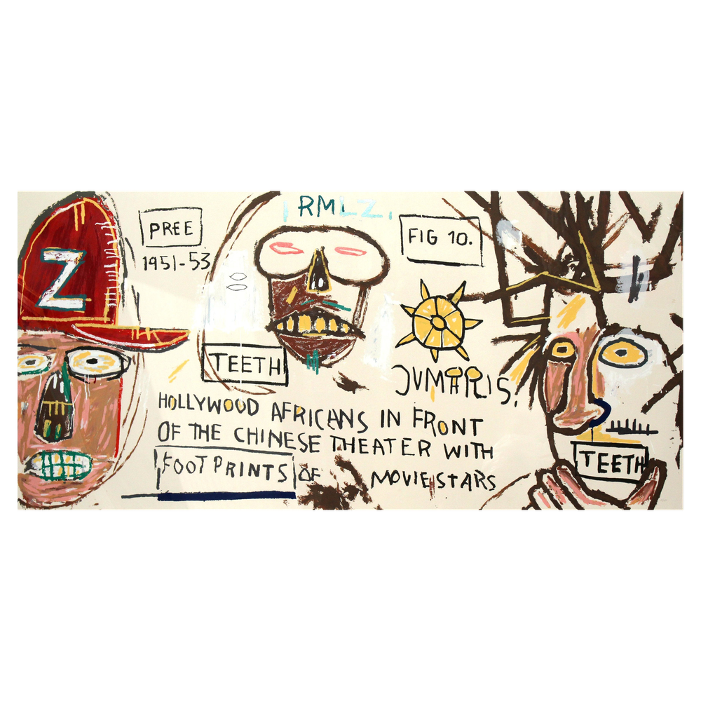 Hollywood Africans by Jean-Michel Basquiat (1983/2015