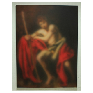 Shepherd and Saints by Miaz Brothers, 2021 – Painting artwork
