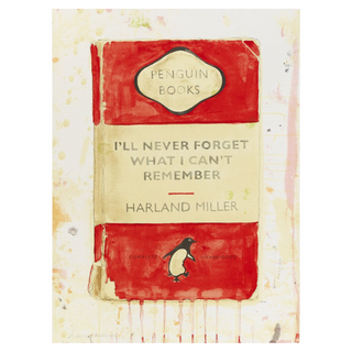 I'll Never Forget What I Can't Remember by Harland Miller, 2015 – Prints artwork