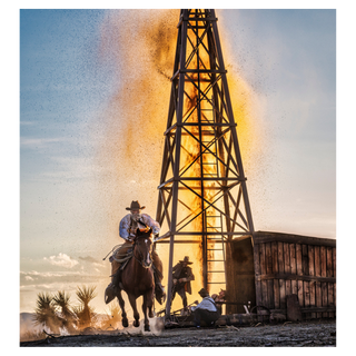 The Golden Age of Oil by David Yarrow, 2023 – Photography artwork