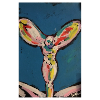 Spirit of Ecstasy Blue by Bradley Theodore, 2017 – Works on Paper artwork