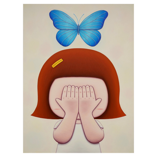 Shape of the Heart – Butterfly by Jo Gyuhun, 2025 – Painting artwork