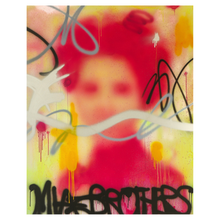 Flashtronica with Rough by Miaz Brothers, 2020 – Painting artwork